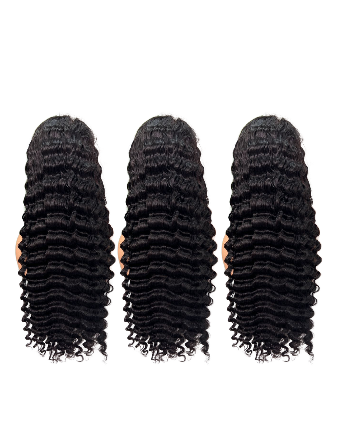 Deep Wave HD Frontal Wig (natural black)