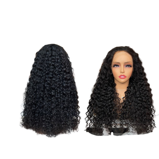 ItalianCurly HD Frontal Wig (natural black)
