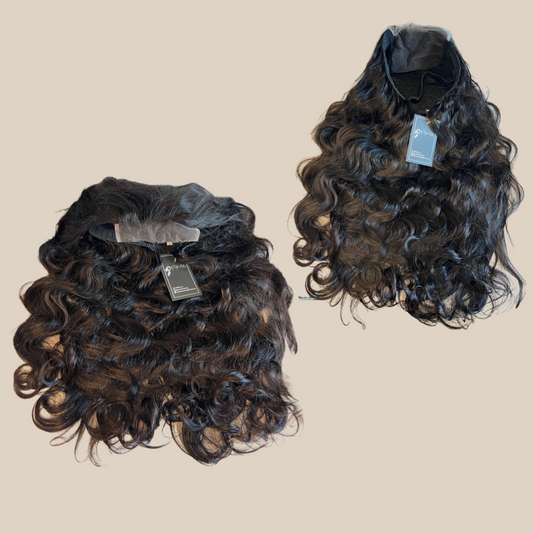 Natural Black HD Closure Wig
