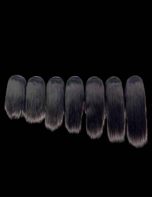 Straight HD Frontal Wig (natural black
