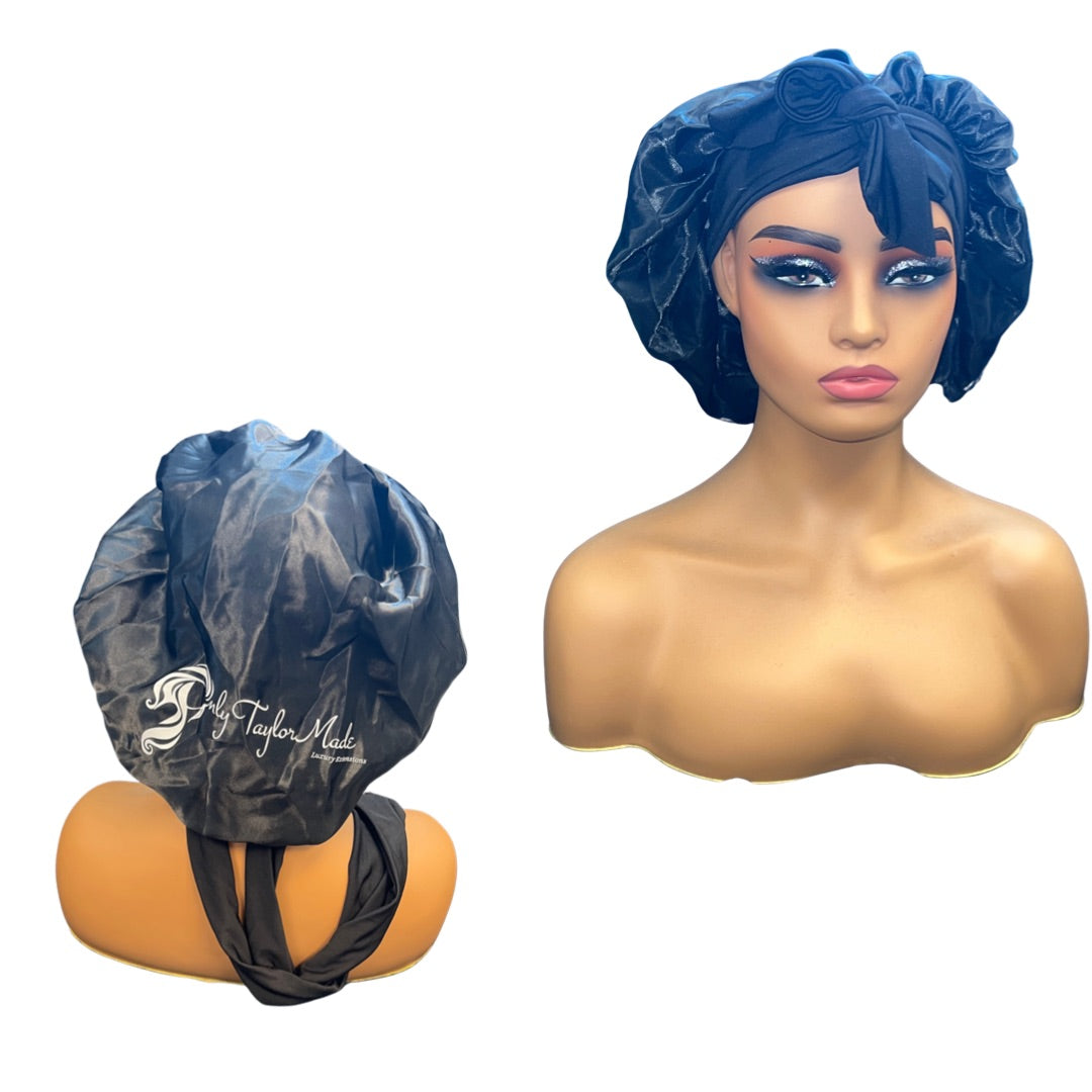 Perfect for lace when you don’t want to wear a band, doubles as an edge wrap. Keeps hair soft