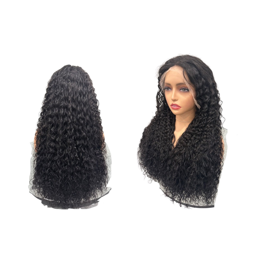 Water Wave HD Frontal Wig (natural black)