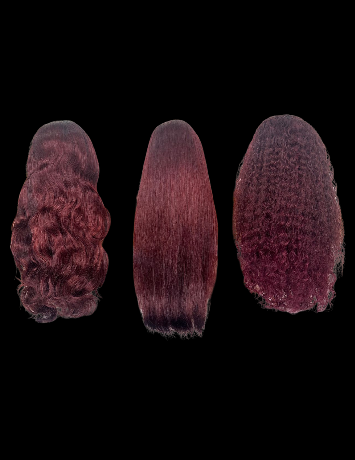 Burgundy HD Frontal Wig